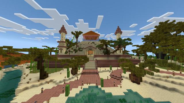 Screenshot of the Minecraft Bedrock Marketplace product Desert Survival created by BLOCKLAB Studios.