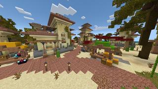 Screenshot of the Minecraft Bedrock Marketplace product Desert Survival created by BLOCKLAB Studios.