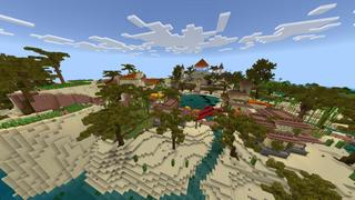 Screenshot of the Minecraft Bedrock Marketplace product Desert Survival created by BLOCKLAB Studios.
