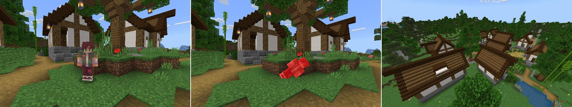 Panorama of the Minecraft Bedrock Marketplace product Don't Touch the Grass created by BLOCKLAB Studios.