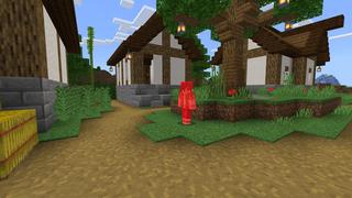 Screenshot of the Minecraft Bedrock Marketplace product Don't Touch the Grass created by BLOCKLAB Studios.