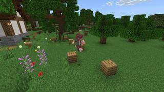 Screenshot of the Minecraft Bedrock Marketplace product Don't Touch the Grass created by BLOCKLAB Studios.