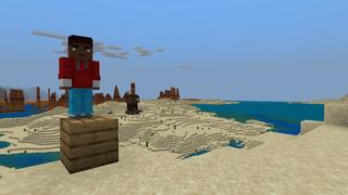 Screenshot of the Minecraft Bedrock Marketplace product Don't Touch the Sand created by BLOCKLAB Studios.