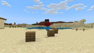 Screenshot of the Minecraft Bedrock Marketplace product Don't Touch the Sand created by BLOCKLAB Studios.