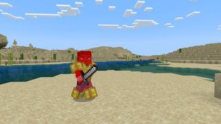 Screenshot of the Minecraft Bedrock Marketplace product Don't Touch the Sand created by BLOCKLAB Studios.