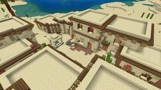 Screenshot of the Minecraft Bedrock Marketplace product Don't Touch the Sand created by BLOCKLAB Studios.