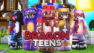 Thumbnail of the Minecraft Bedrock Marketplace product Dragon Teens created by BLOCKLAB Studios.