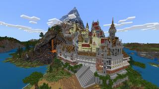 Screenshot of the Minecraft Bedrock Marketplace product Dragon's Keep created by BLOCKLAB Studios.