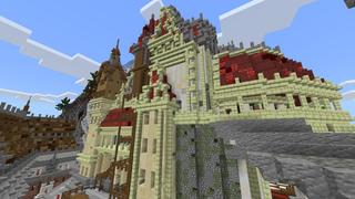 Screenshot of the Minecraft Bedrock Marketplace product Dragon's Keep created by BLOCKLAB Studios.