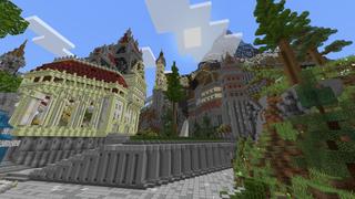 Screenshot of the Minecraft Bedrock Marketplace product Dragon's Keep created by BLOCKLAB Studios.