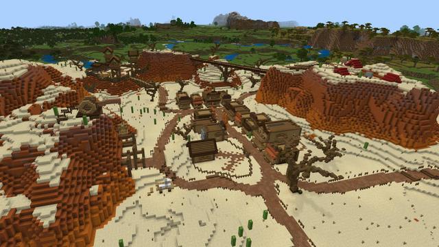 Screenshot of the Minecraft Bedrock Marketplace product Dynamite Valley created by BLOCKLAB Studios.