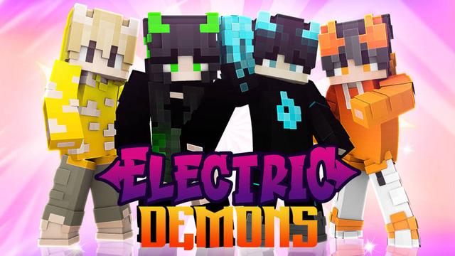 Thumbnail of the Minecraft Bedrock Marketplace product Electric Demons created by BLOCKLAB Studios.