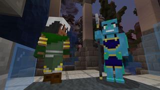 Screenshot of the Minecraft Bedrock Marketplace product Elements: Survival Adventure created by BLOCKLAB Studios.