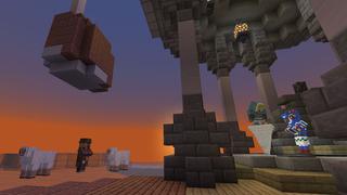 Screenshot of the Minecraft Bedrock Marketplace product Elements: Survival Adventure created by BLOCKLAB Studios.