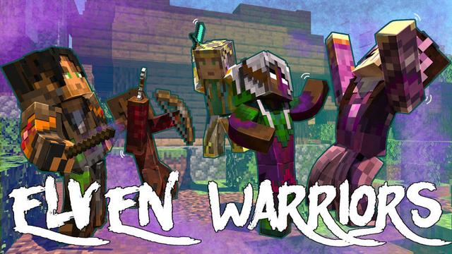 Thumbnail of the Minecraft Bedrock Marketplace product Elven Warriors created by BLOCKLAB Studios.