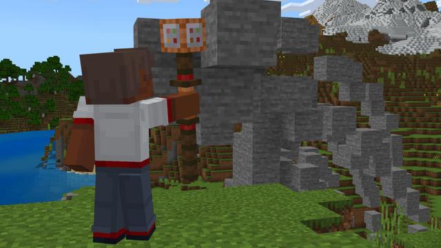 Screenshot of the Minecraft Bedrock Marketplace product Epic Wands created by BLOCKLAB Studios.