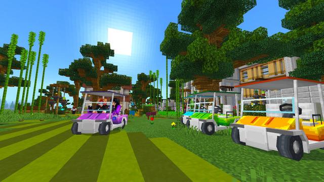 Screenshot of the Minecraft Bedrock Marketplace product Escape The School created by BLOCKLAB Studios.