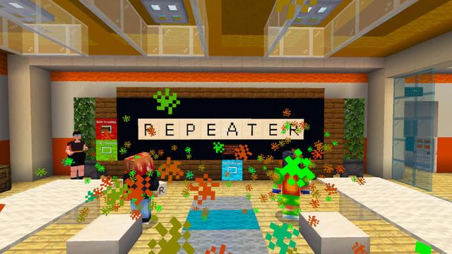 Screenshot of the Minecraft Bedrock Marketplace product Escape The School created by BLOCKLAB Studios.
