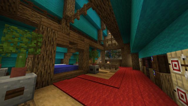 Screenshot of the Minecraft Bedrock Marketplace product Fantasy Island created by BLOCKLAB Studios.