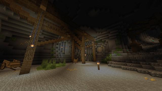Screenshot of the Minecraft Bedrock Marketplace product Fantasy Island created by BLOCKLAB Studios.