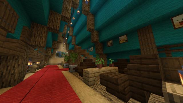 Screenshot of the Minecraft Bedrock Marketplace product Fantasy Island created by BLOCKLAB Studios.