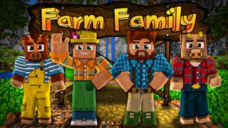 Thumbnail of the Minecraft Bedrock Marketplace product Farm Family created by BLOCKLAB Studios.