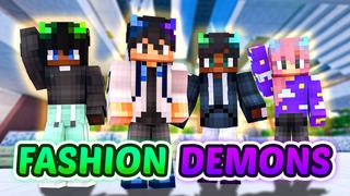 Thumbnail of the Minecraft Bedrock Marketplace product Fashion Demons created by BLOCKLAB Studios.
