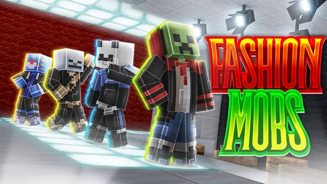 Thumbnail of the Minecraft Bedrock Marketplace product Fashion Mobs created by BLOCKLAB Studios.