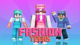 Thumbnail of the Minecraft Bedrock Marketplace product Fashion Teens created by BLOCKLAB Studios.