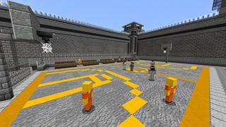 Screenshot of the Minecraft Bedrock Marketplace product Find the Button - Prison created by BLOCKLAB Studios.