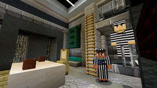 Screenshot of the Minecraft Bedrock Marketplace product Find the Button - Prison created by BLOCKLAB Studios.