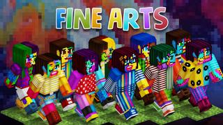 Thumbnail of the Minecraft Bedrock Marketplace product Fine Arts created by BLOCKLAB Studios.