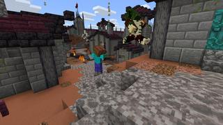 Screenshot of the Minecraft Bedrock Marketplace product Fissure Citadel created by BLOCKLAB Studios.