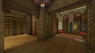 Screenshot of the Minecraft Bedrock Marketplace product Flower Island created by BLOCKLAB Studios.