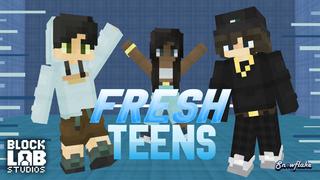 Thumbnail of the Minecraft Bedrock Marketplace product Fresh Fashion Teens created by BLOCKLAB Studios.