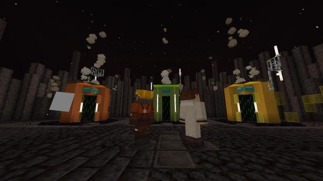 Screenshot of the Minecraft Bedrock Marketplace product Fried Chicken Island created by BLOCKLAB Studios.