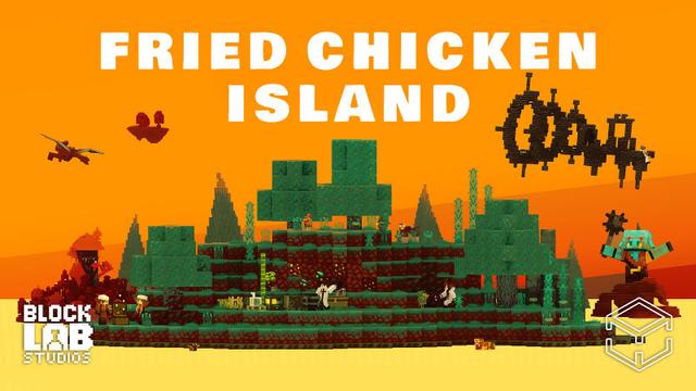 Thumbnail of the Minecraft Bedrock Marketplace product Fried Chicken Island created by BLOCKLAB Studios.