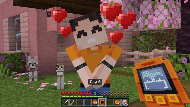 Screenshot of the Minecraft Bedrock Marketplace product Friend EXE Add-On created by BLOCKLAB Studios.