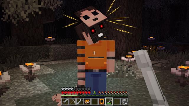 Screenshot of the Minecraft Bedrock Marketplace product Friend EXE Add-On created by BLOCKLAB Studios.