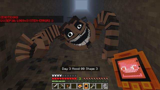 Screenshot of the Minecraft Bedrock Marketplace product Friend EXE Add-On created by BLOCKLAB Studios.