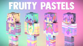 Thumbnail of the Minecraft Bedrock Marketplace product Fruity Pastels created by BLOCKLAB Studios.