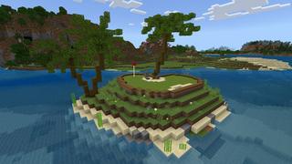 Screenshot of the Minecraft Bedrock Marketplace product Funny Modern Mansion created by BLOCKLAB Studios.
