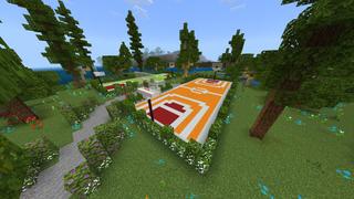 Screenshot of the Minecraft Bedrock Marketplace product Gamer Mansion created by BLOCKLAB Studios.