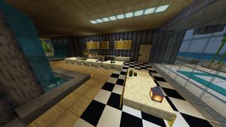 Screenshot of the Minecraft Bedrock Marketplace product Gamer Mansion created by BLOCKLAB Studios.