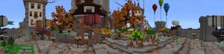 Panorama of the Minecraft Bedrock Marketplace product Gear City created by BLOCKLAB Studios.