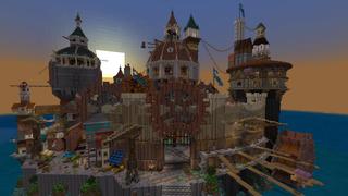 Screenshot of the Minecraft Bedrock Marketplace product Gear City created by BLOCKLAB Studios.