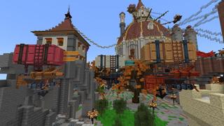 Screenshot of the Minecraft Bedrock Marketplace product Gear City created by BLOCKLAB Studios.