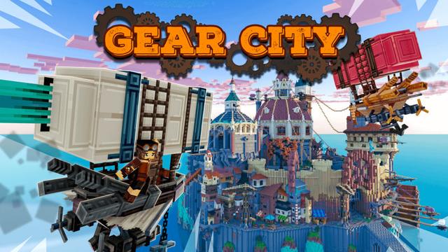 Thumbnail of the Minecraft Bedrock Marketplace product Cidade das Engrenagens created by BLOCKLAB Studios.