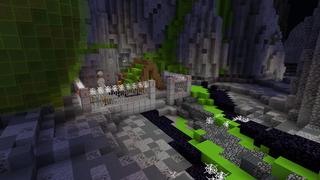 Screenshot of the Minecraft Bedrock Marketplace product Giant Spider Survival created by BLOCKLAB Studios.