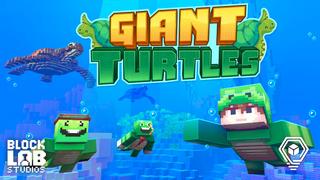 Thumbnail of the Minecraft Bedrock Marketplace product Giant Turtles created by BLOCKLAB Studios.